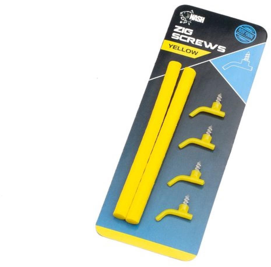 Nash Zig Screws Yellow 4 ks