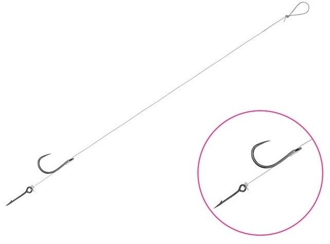 Delphin Feederový nadväzec FLR Sting Veľkosť 6 0,22 mm 8 cm 6 ks