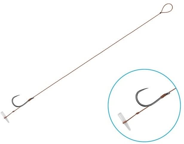 Delphin Feederový nadväzec Proxi 8 Quickstop Veľkosť 8 0,10 mm 8 cm 6 ks