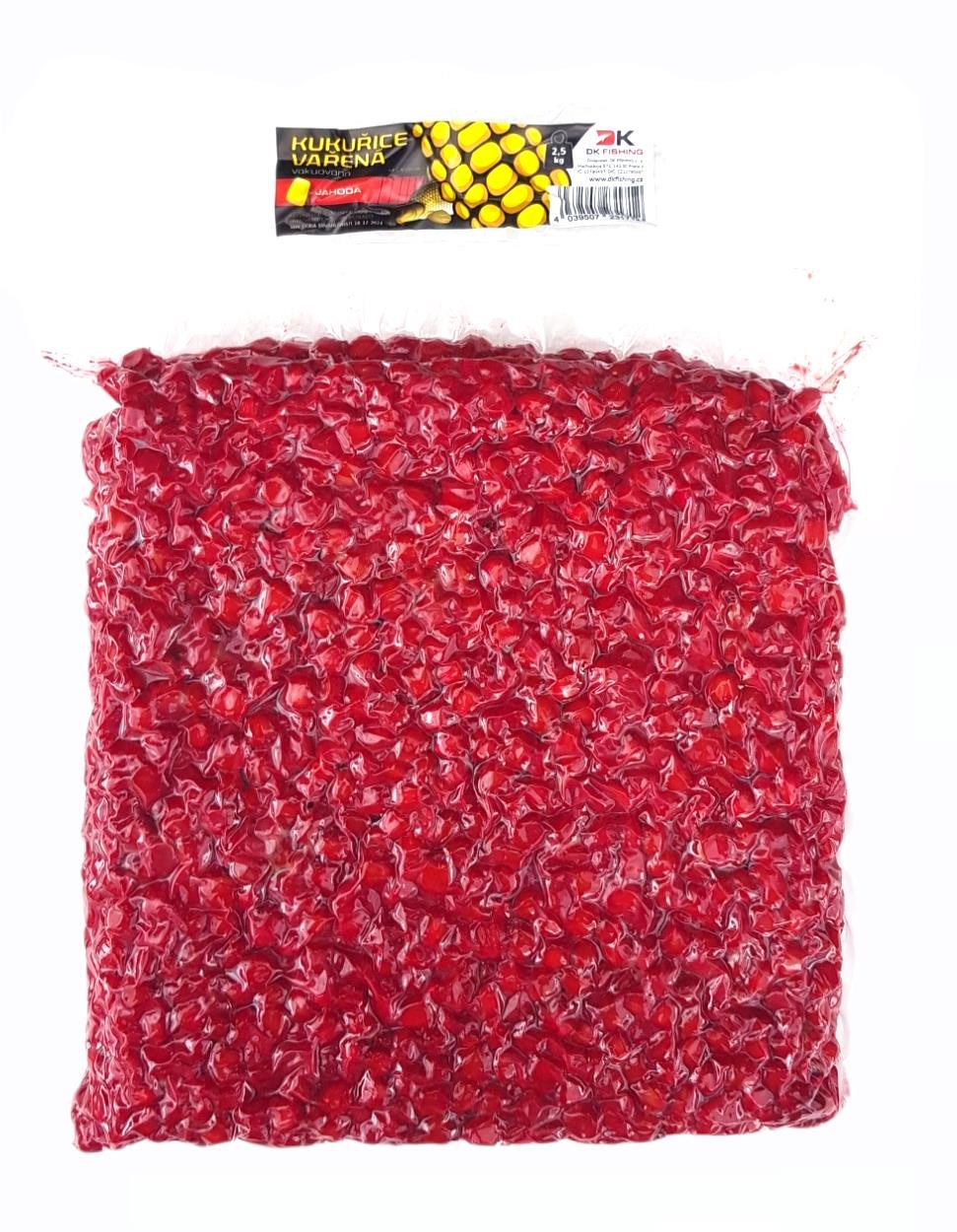 DK Fishing Partikel kukurica Jahoda 2,5 kg