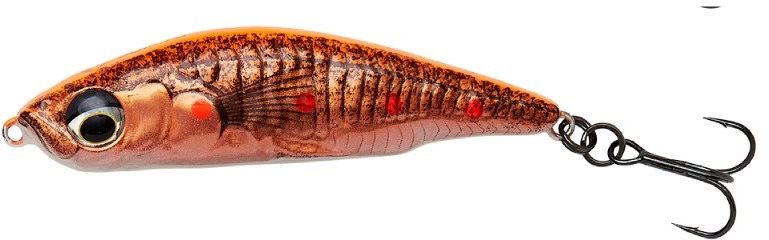 Savage Gear 3D Sticklebait Pencil 5,5 cm 7 g Sinking Fluo Orange Copper