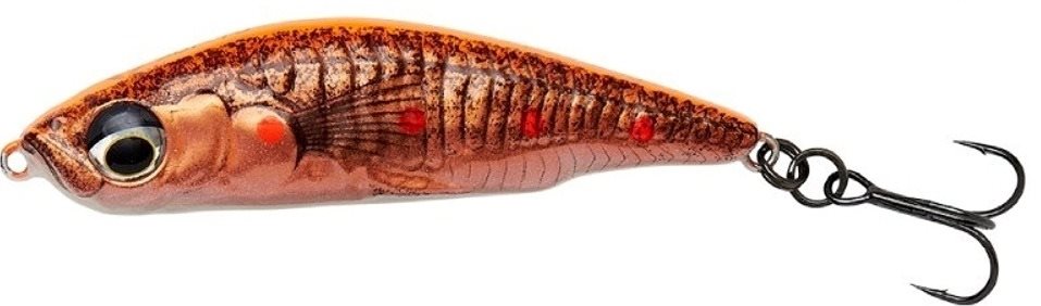 Savage Gear 3D Sticklebait Pencil 6,5 cm 10,5 g Sinking Fluo Orange Copper