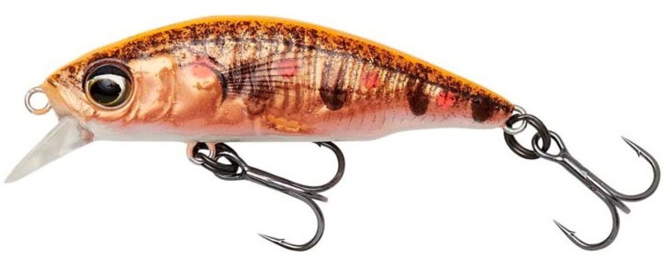 Savage Gear 3D Sticklebait Twitch 4,5 cm 4 g Sinking Fluo Orange Copper