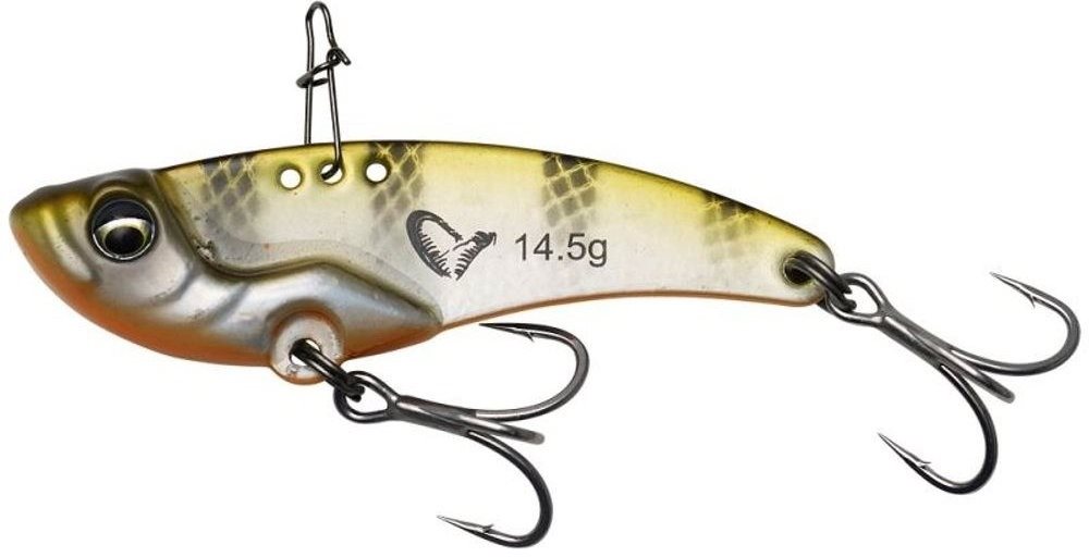 Savage Gear Vib Blade 5,5 cm 14,5 g Sinking Olive Silver Stripes