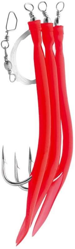 Aquantic Rubber Makk Systém 10/0 0,80 mm 130 cm Red