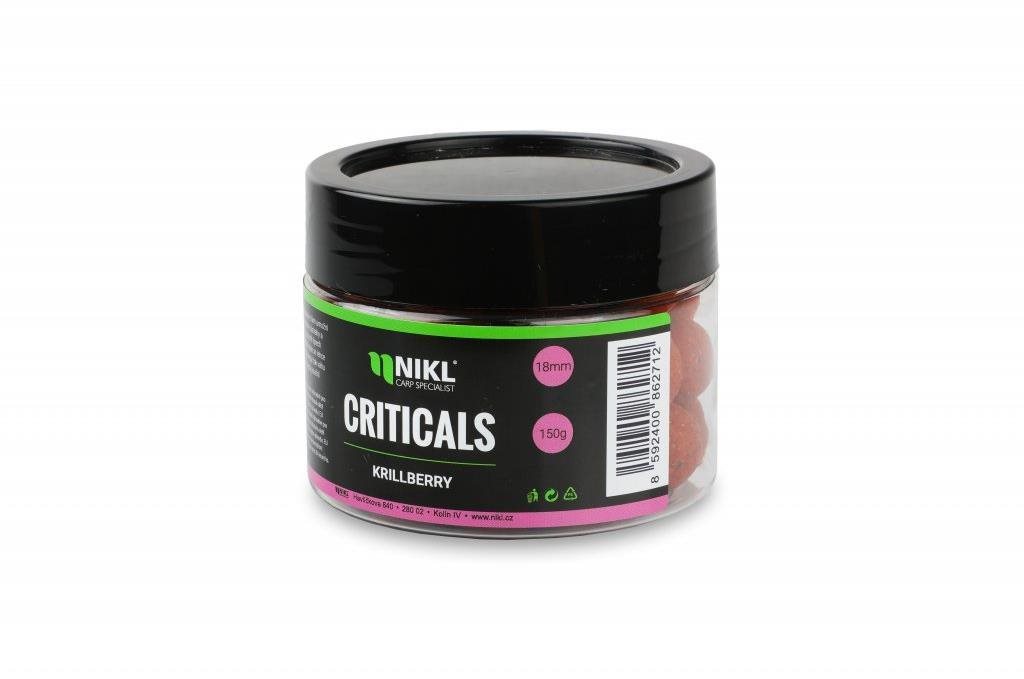 Nikl Criticals Boilie KrillBerry 18 mm 150 g