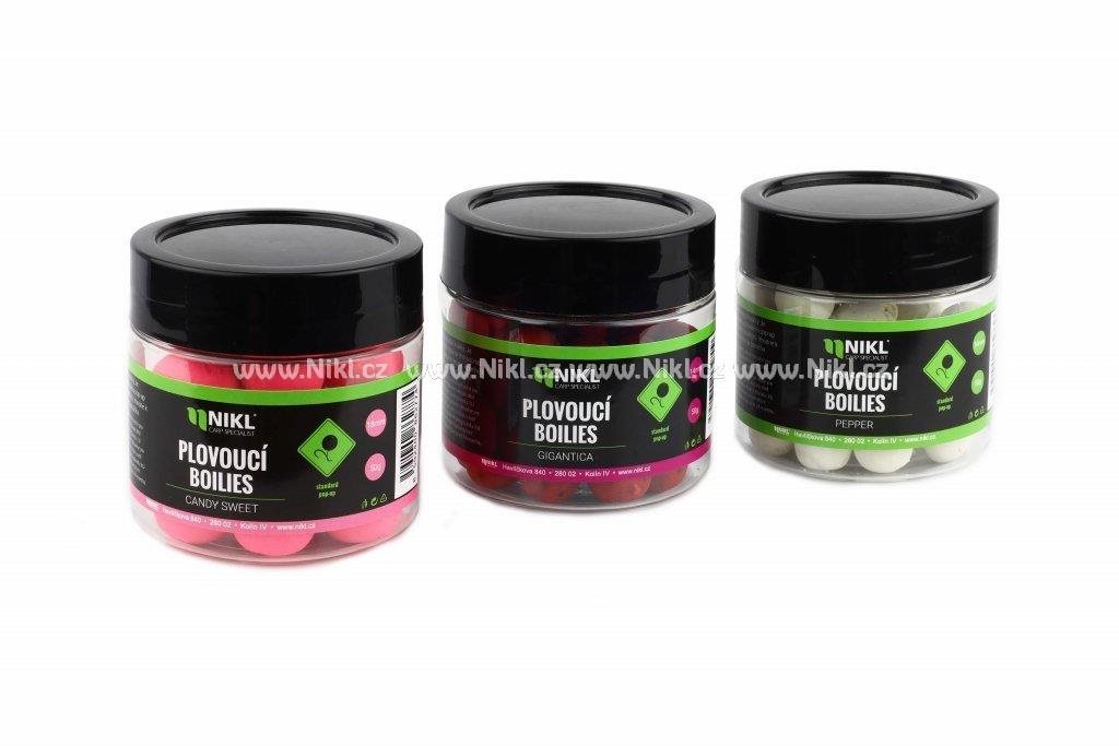Nikl Plávajúce boilies KrillBerry bordó 14 mm 50 g