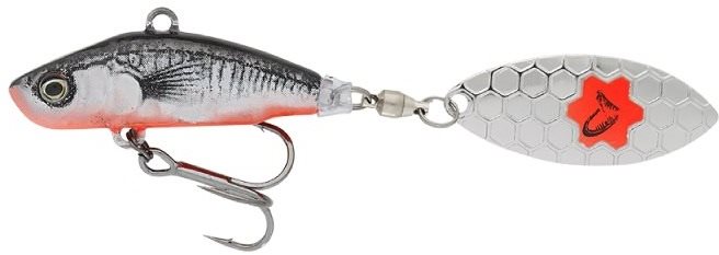 Savage Gear 3D Sticklebait Tailspin 6,5 cm 9 g Sinking Black Red
