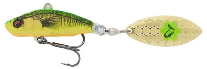 Savage Gear 3D Sticklebait Tailspin 7,3 cm 13 g Sinking Firetiger
