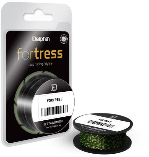 Delphin Hookline Fortress Žlto-Zelená 20 m 25 lbs