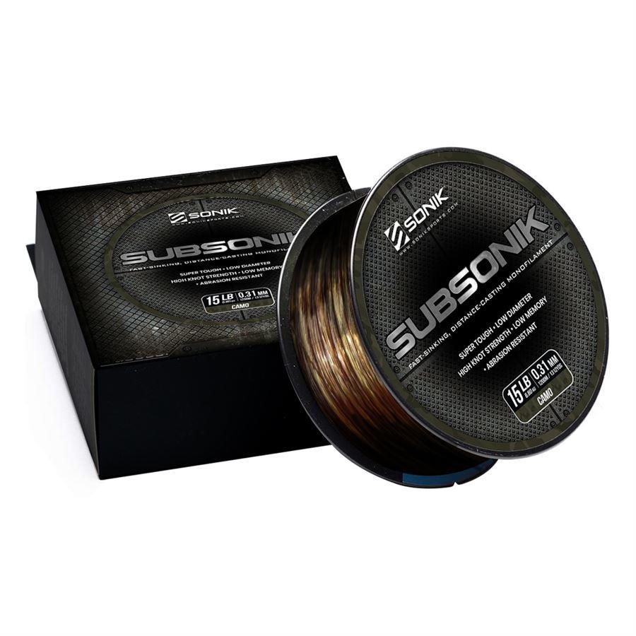 Sonik Subsonik Camo 0,38 mm 22 lb 1200 m