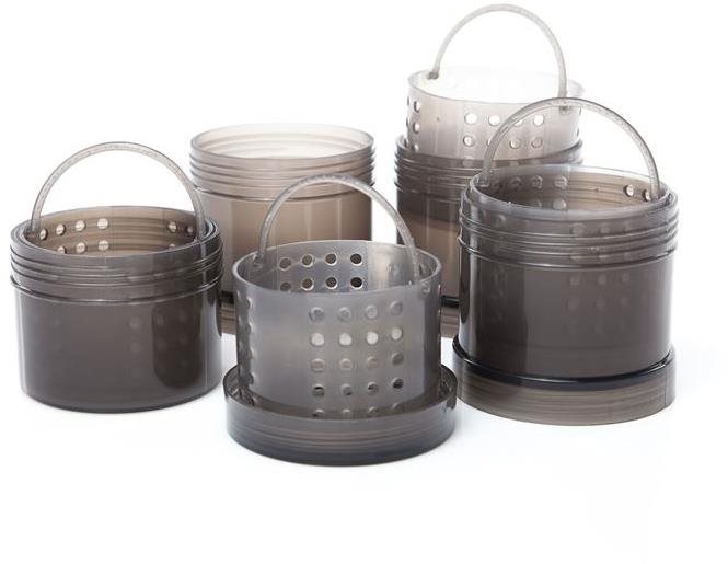 RidgeMonkey Modular Hookbait Pots Black 4 ks