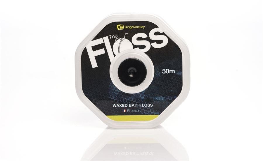 RidgeMonkey The Floss Waxed Bait Floss 50 m