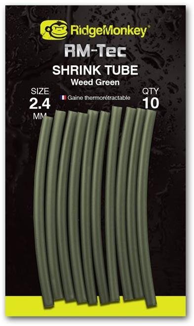 RidgeMonkey RM-Tec Shrink Tube 2,4 mm Weed Green 10 ks