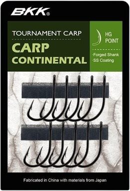 BKK Carp Continental Veľkosť 10 10 ks
