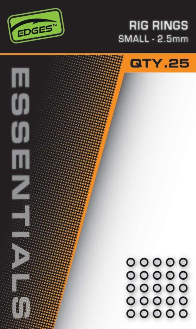 FOX Edges Rig Rings 2,5 mm Small, 25 ks