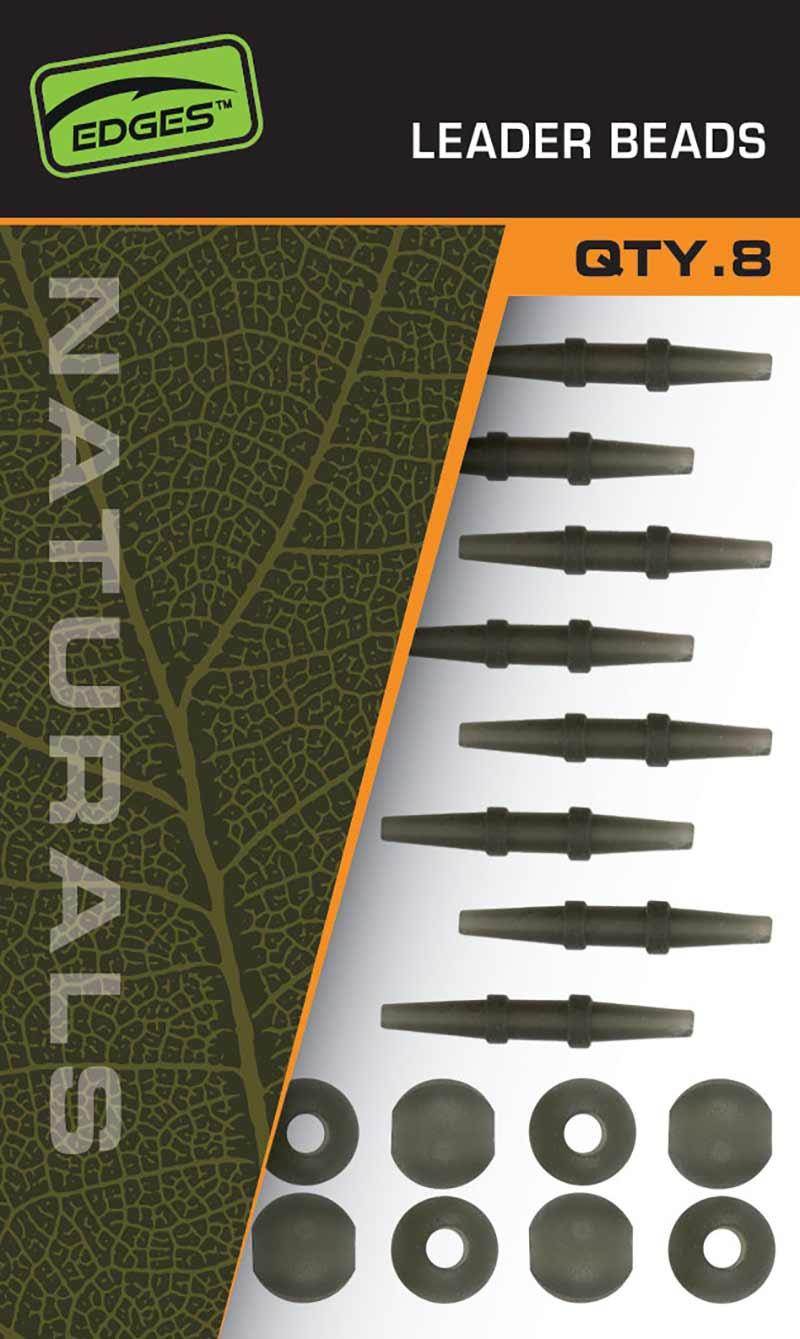 FOX Korálik Edges Naturals Leader Beads 8 ks