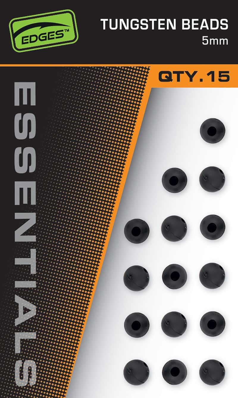 FOX Korálik Edges Essentials Tungsten Beads 5 mm 15 ks