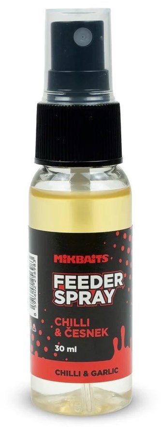 Mikbaits Feeder spray Chilli/cesnak 30 ml