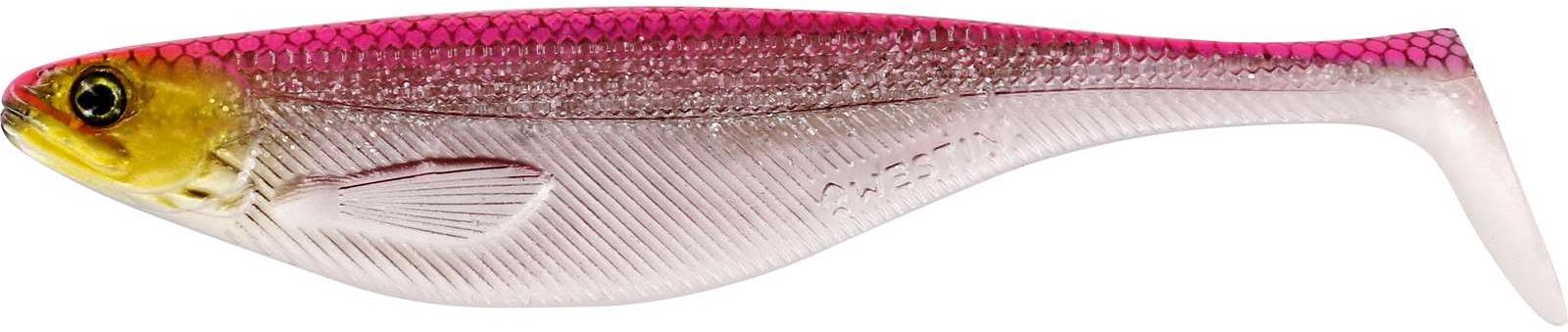 Westin ShadTeez 7 cm, 4 g, Pink Headlight 4 ks