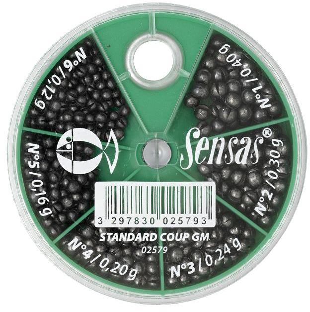 Sensas Sada bročkov Standard Pole Box L 0,12 – 0,4 g