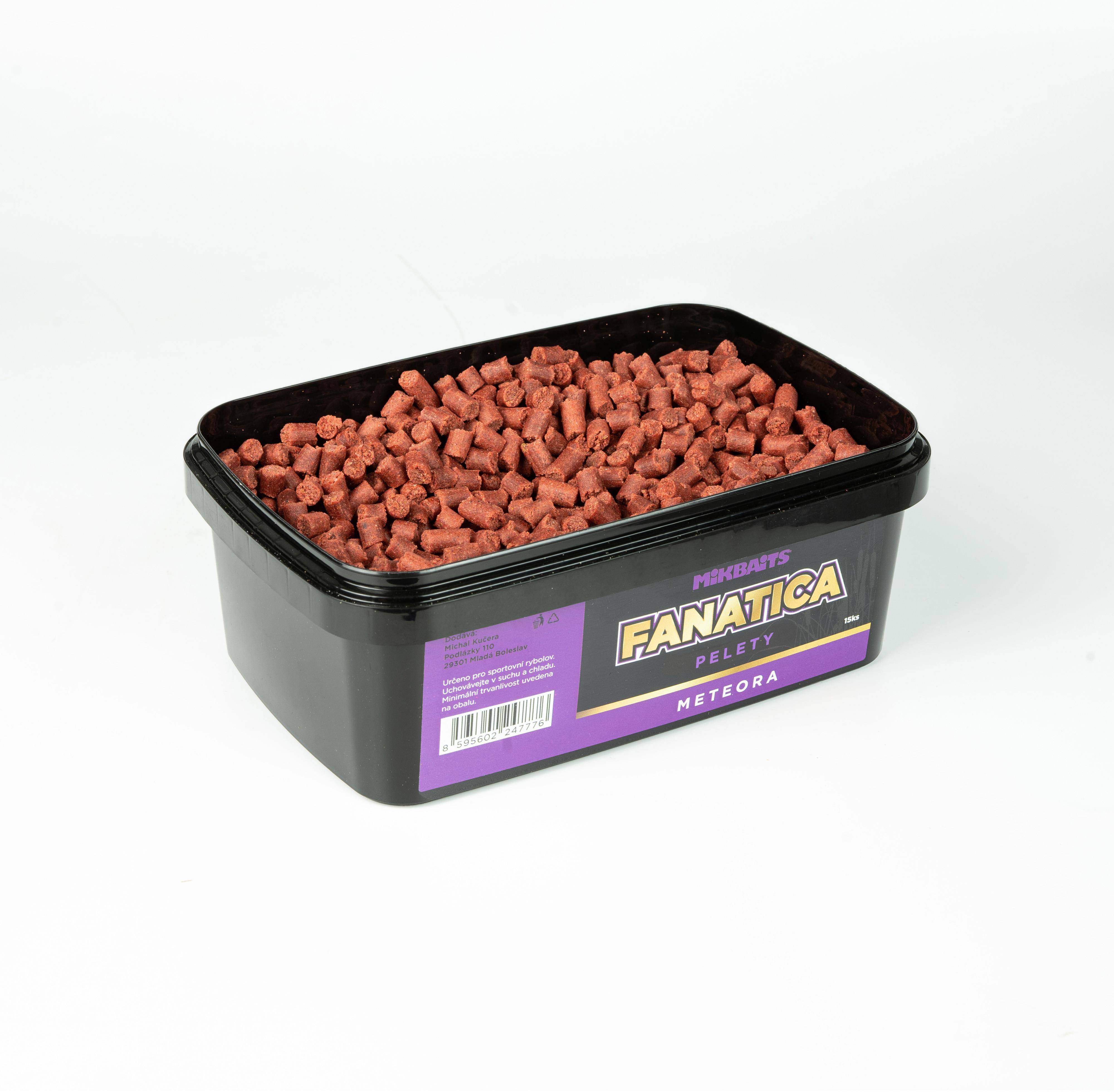 Mikbaits Pelety Fanatica Meteora 700 g, 6 mm