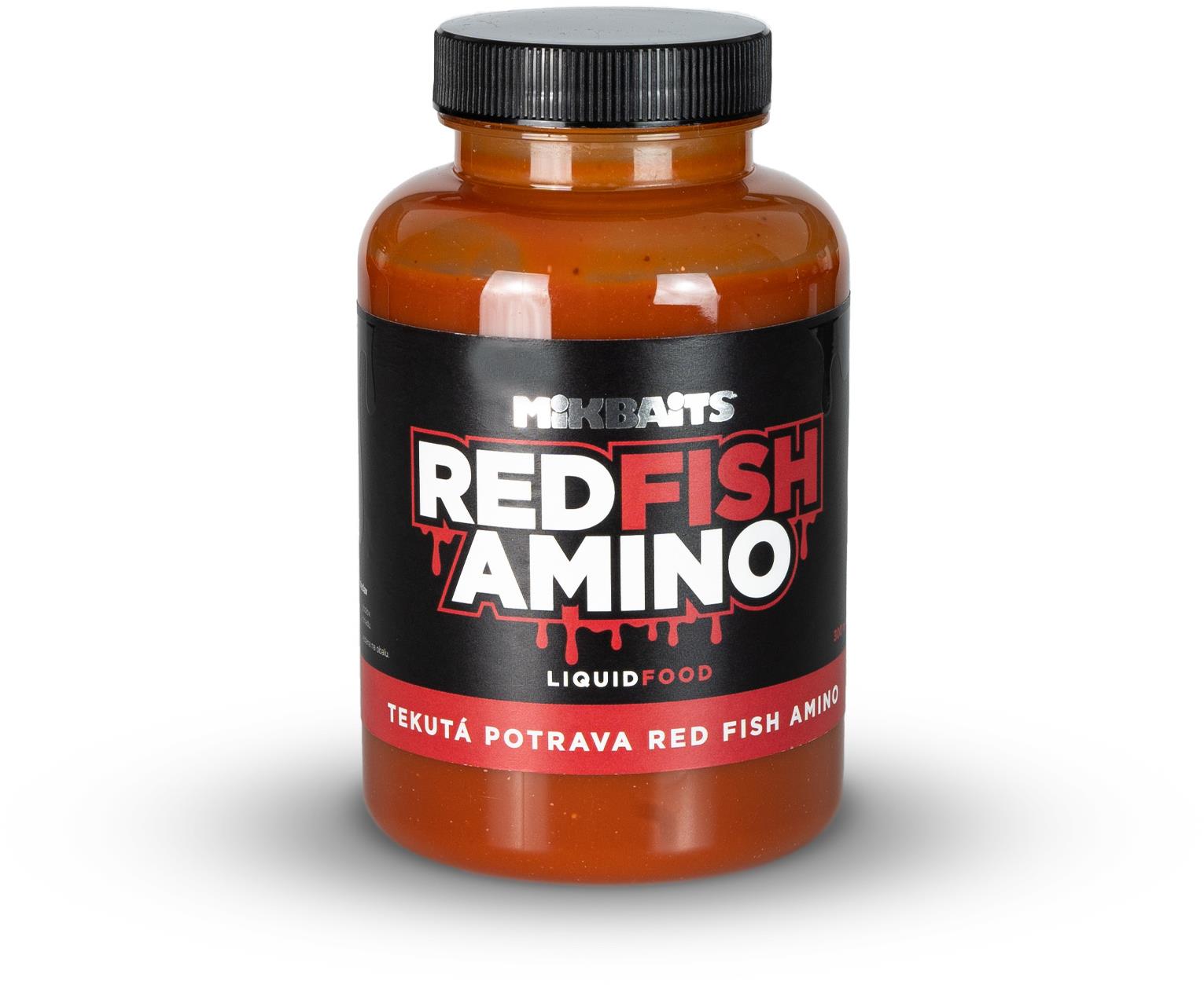 Mikbaits Tekutá potrava Red Fish Amino 300 ml