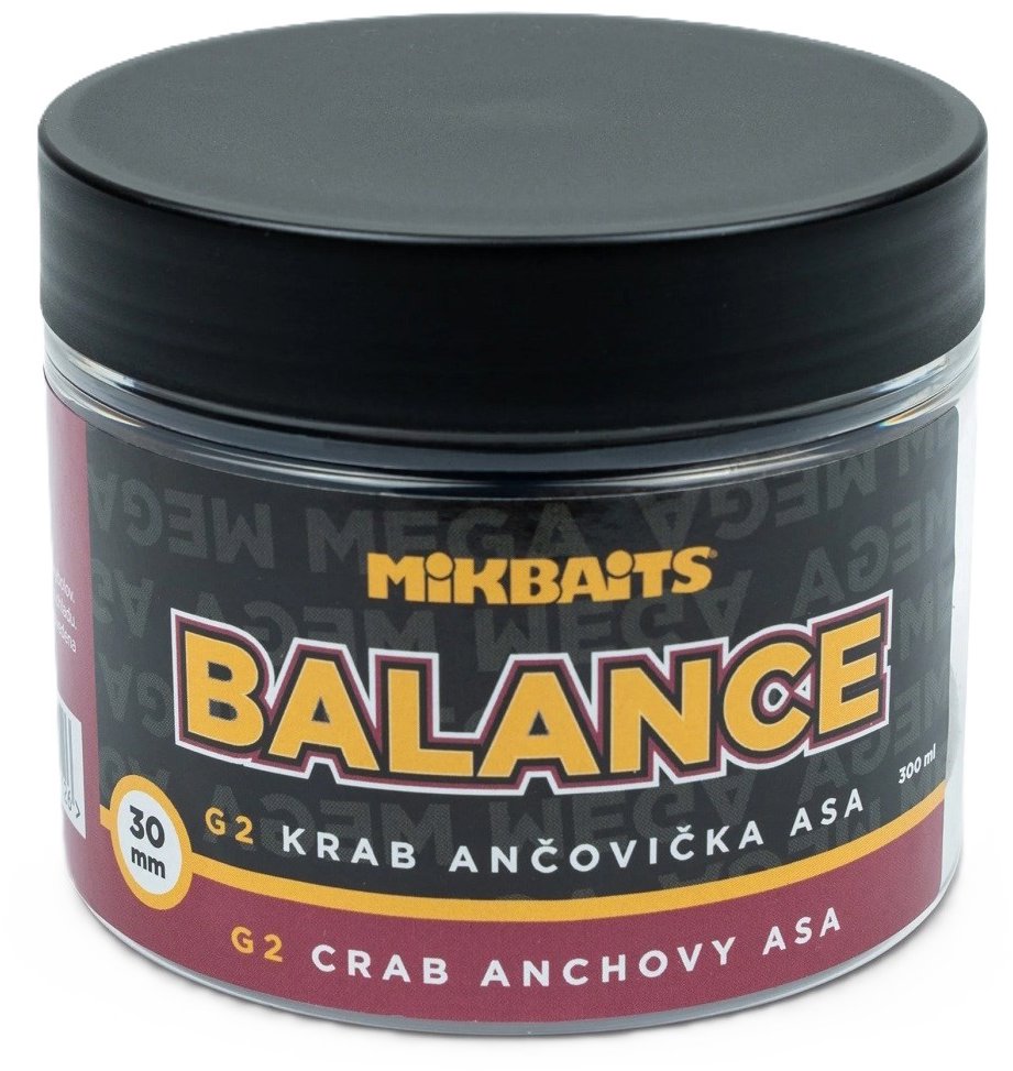 Mikbaits Mega Balance G2 Krab Ančovička Asa 300 ml 30 mm