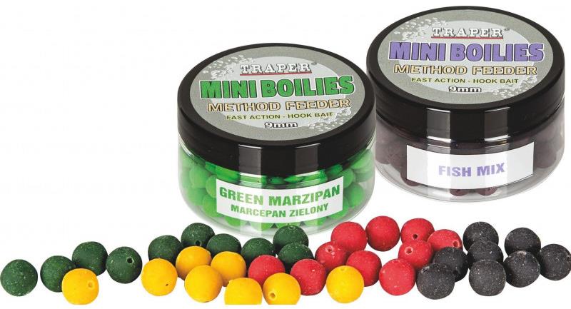 Traper Mini Boilies Method Feeder 50 g 9 mm Halibut čierny