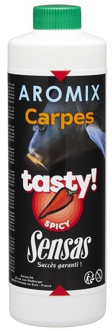 Sensas Posilňovač Aromix Carp Tasty Spicy (korenie) 500 ml