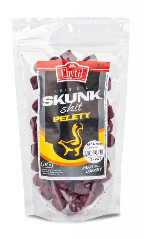 Chytil Chytacie pelety s dierou 250 g 14 mm Skunk