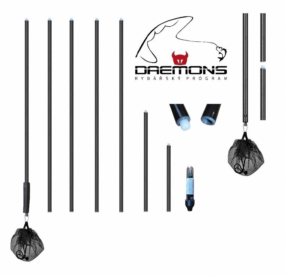 Daemons Sklopná tyčová bójka Daemons 05 R2 s LED diódou, senzorom a vypínačom