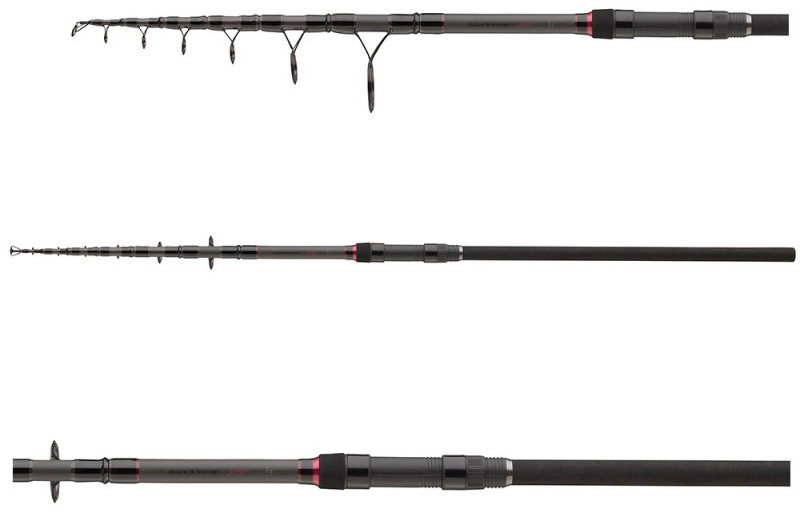Daiwa Prút Black Widow Tele Carp 3,9 m 3,5 lb