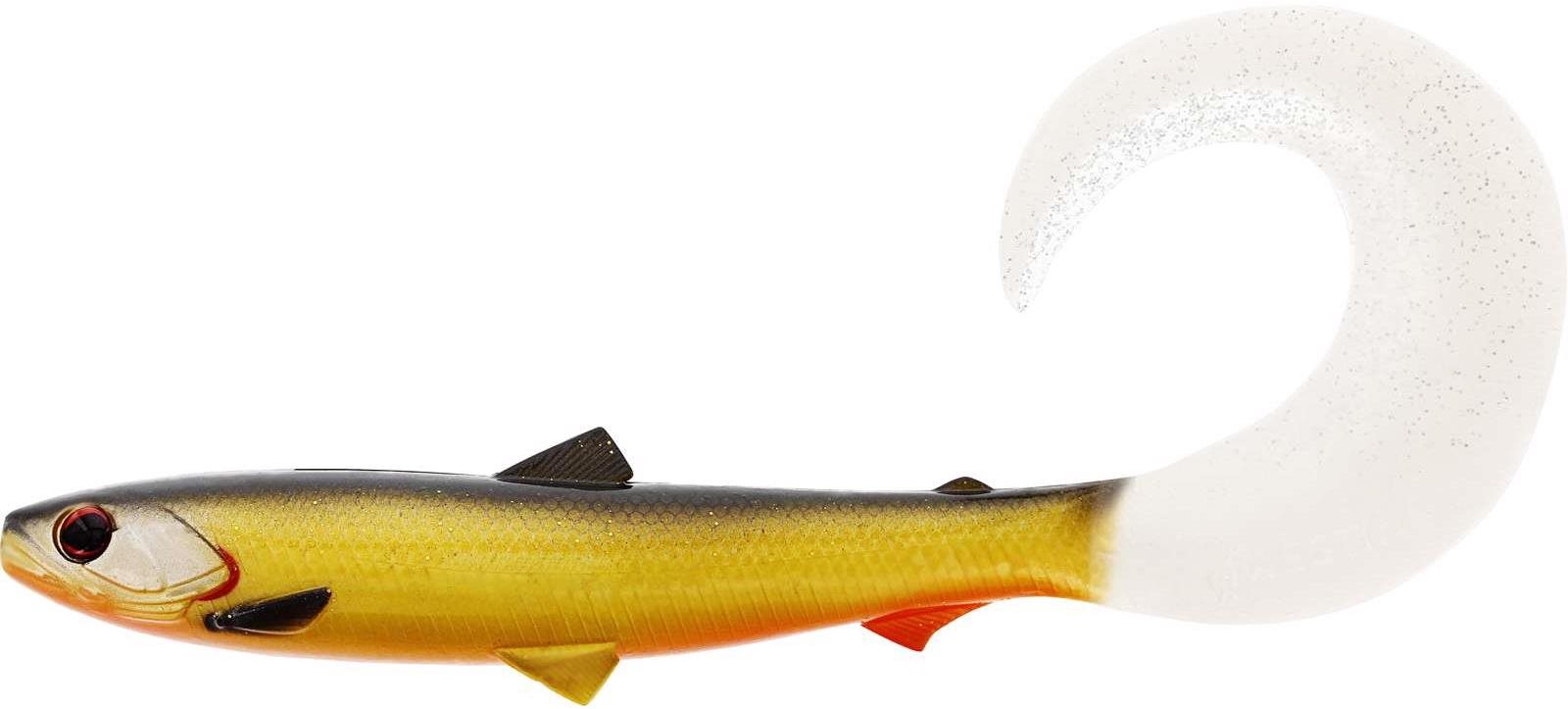 Westin BullTeez Curltail, 8 cm, 3 g, Official Roach, 3 ks