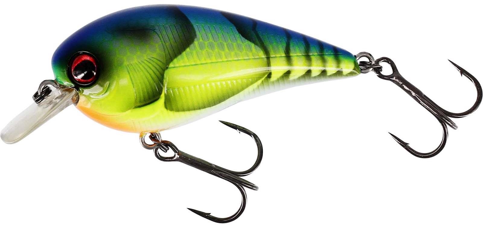 Westin BassBite 1.5 Squarebill, 6 cm, 13 g, Floating, Chart. Blue Craw