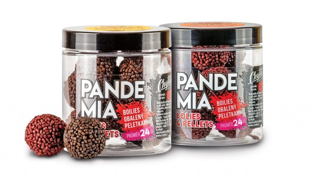 Chytil Boilie Pandémia 120 g, 24 mm Korenený tuniak/Cesnak/ASA