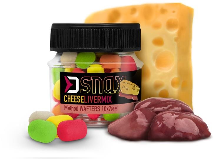 Delphin MIX D Snax WAFT, syr-pečeň 20 g 10×7 mm