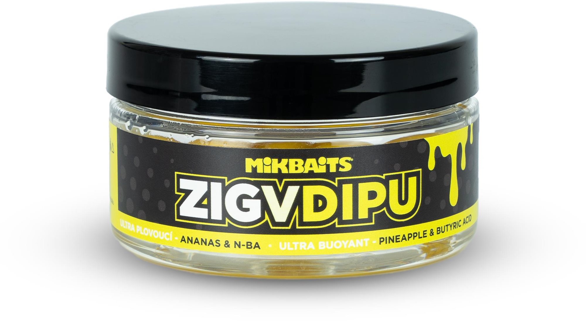 Mikbaits Zig ultra plávajúci v dipe Ananás N-BA 15 mm
