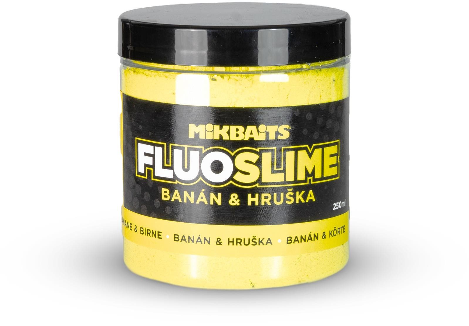Mikbaits Dip obaľovací Fluo slime Banán Hruška 100 g