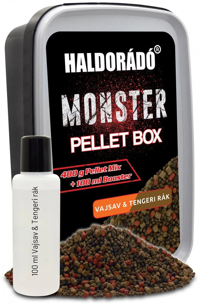 Haldorádó Pelety Monster Pellet Box 400 g 2 mm N-Butyric-morský krab