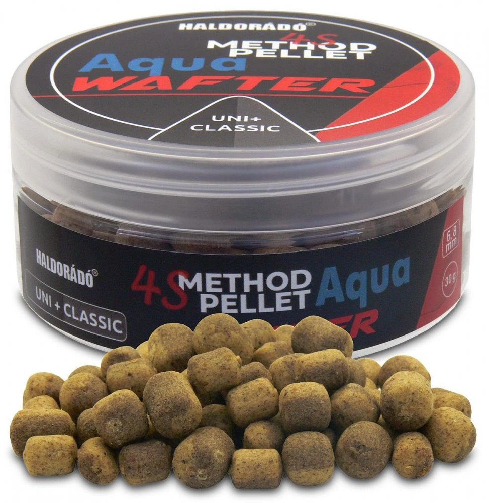 Haldorádó Pelety 4S Method Pellet Aqua Wafters 30 g 6 + 8 mm Uni-Classic