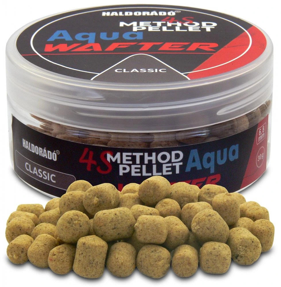 Haldorádó Pelety 4S Method Pellet Aqua Wafters 30 g 6 + 8 mm Classic