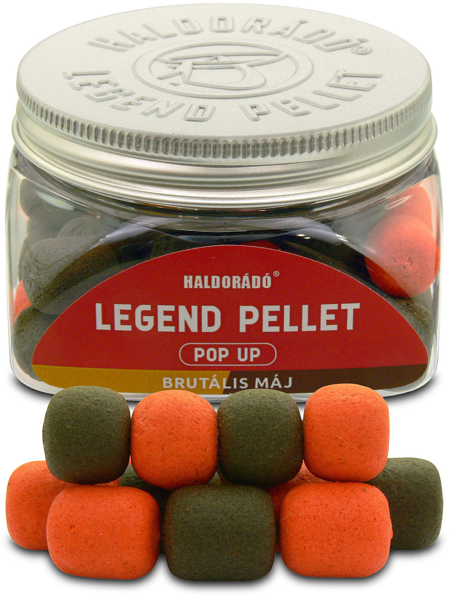Haldorádó Pelety Legend Pellet Pop-Up 50 g 12 + 16 mm Brutálna pečeň