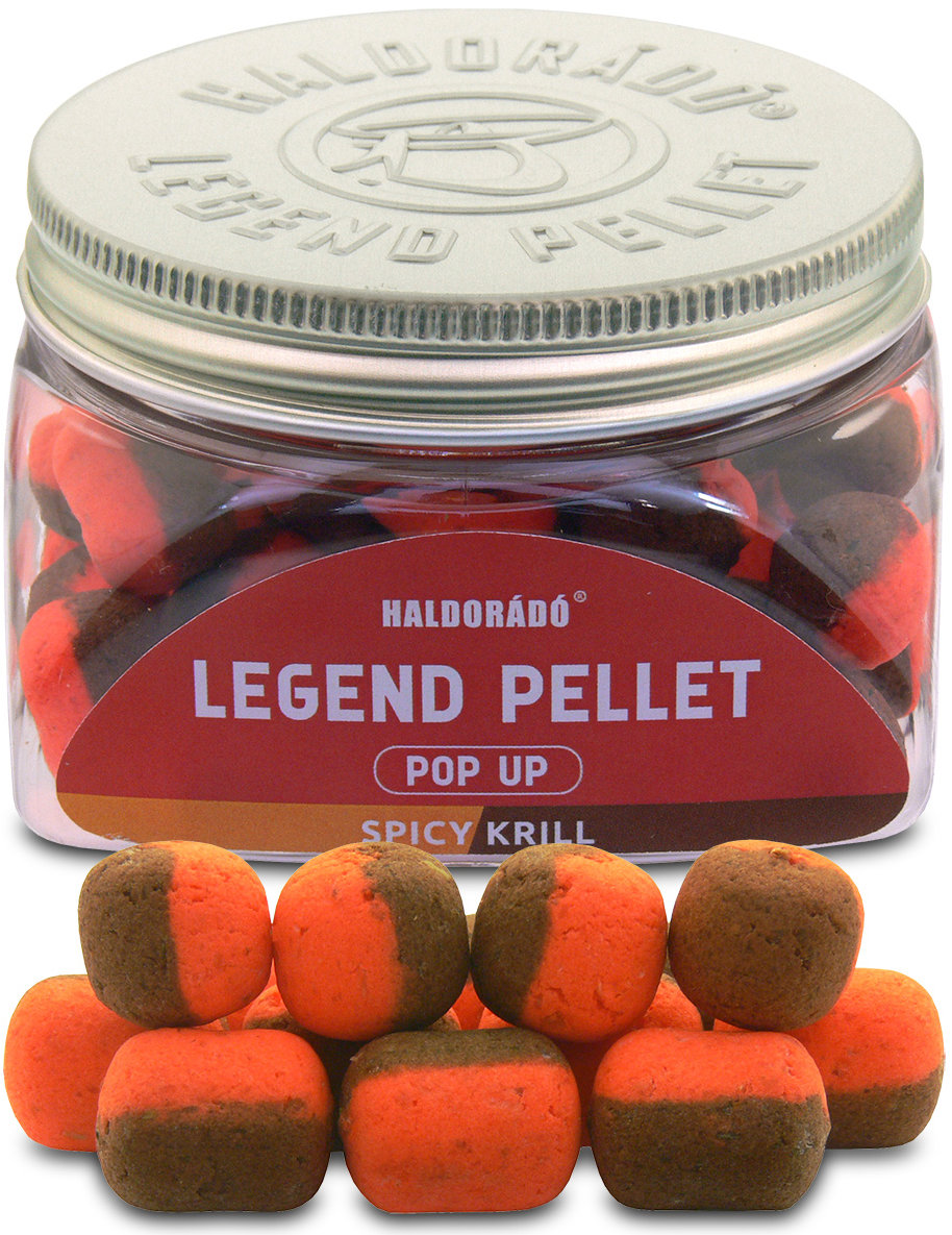 Haldorádó Pelety Legend Pellet Pop-Up 50 g 12 + 16 mm Spicy Krill