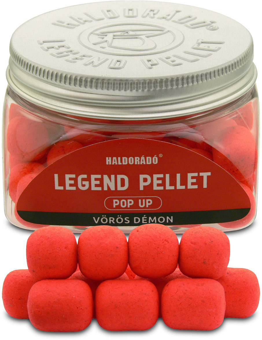 Haldorádó Pelety Legend Pellet Pop-Up 50 g 12 + 16 mm Červený démon