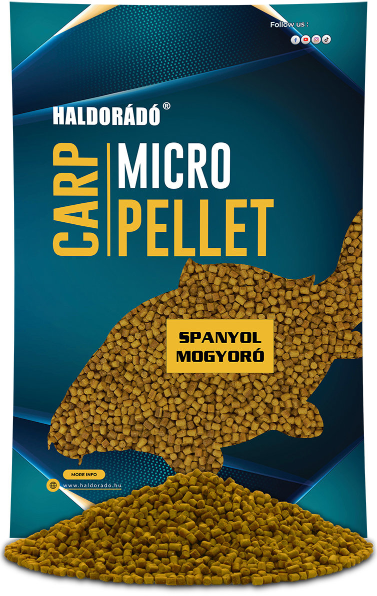 Haldorádó Pelety Carp Micro Pellet 600 g 2,5 mm Španielsky orech