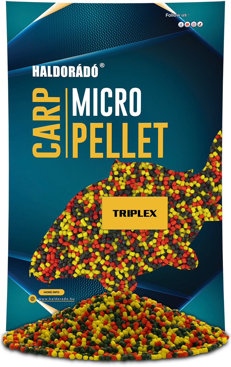 Haldorádó Pelety Carp Micro Pellet 600 g 2,5 mm Triplex