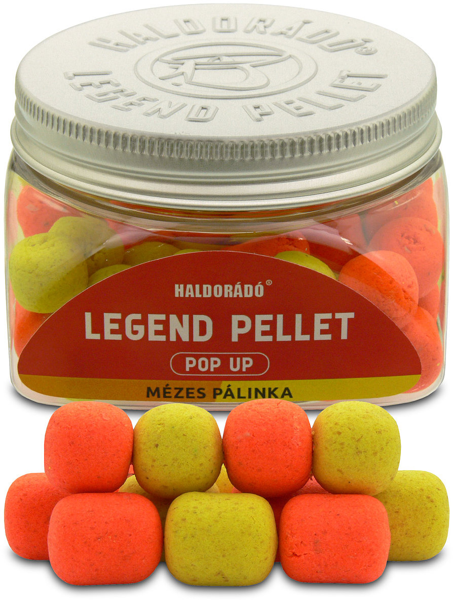 Haldorádó Pelety Legend Pellet Pop-Up 50 g 12 + 16 mm Medová pálenka