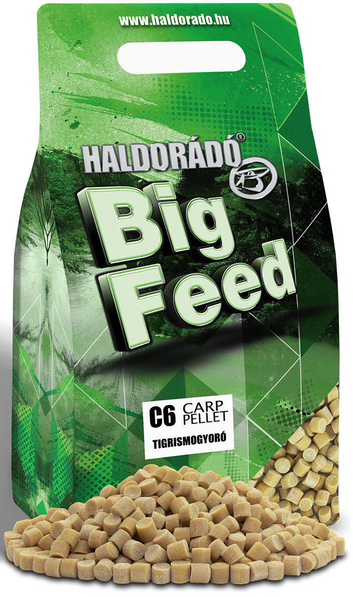 Haldorádó Pelety Big Feed C6 Pellet 2 kg 6 mm Tigrie orechy