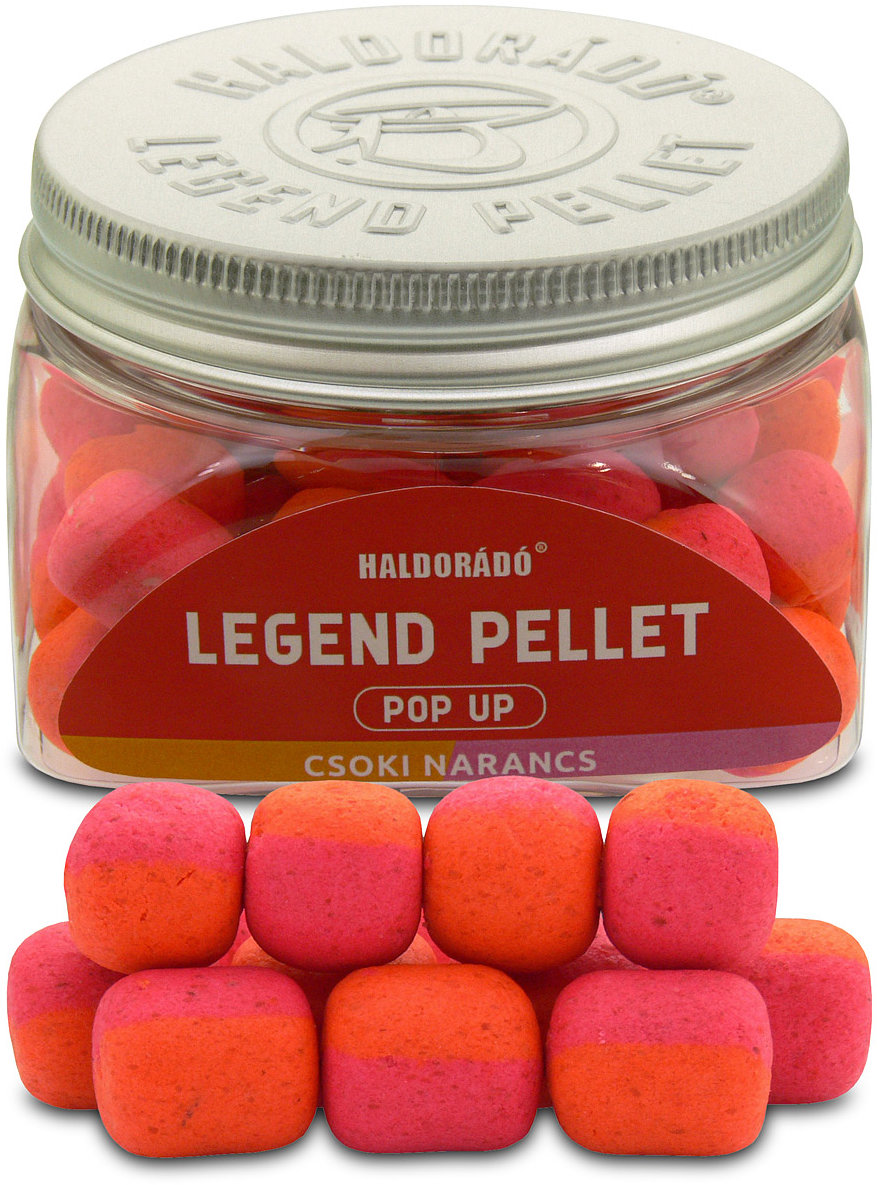 Haldorádó Pelety Legend Pellet Pop-Up 50 g 12 + 16 mm Čokoládový pomaranč